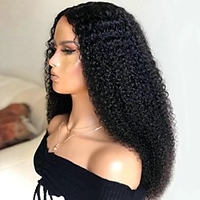 Remy Menschenhaar 4x4 Verschluss Perücke Stil Brasilianisches Haar Versaute Curly Natürlich Perücke 150% Haardichte Für Damen dunkler Hautfarbe Damen Kurz Echthaar Perücken mit Spitze Lightinthebox