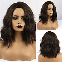 Synthetische Perücken Wogende Wellen Seitenteil Perücke Schatten Kurz A1 A2 A3 A4 A5 Synthetische Haare Damen Cosplay Party Modisch Schatten Lightinthebox
