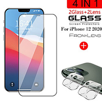Telefon Displayschutzfolie Für Apple iPhone 12 iPhone 11 iPhone 12 Pro max iPhone 11 Pro iPhone 11 Pro Max Hartglas 1 Stück High Definition (HD) 9H Härtegrad Explosionsgeschützte Front- und Lightinthebox