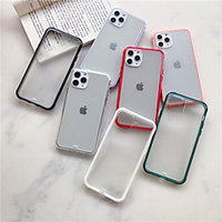 Telefon Hülle Handyhüllen Für Apple Rückseite iPhone 12 Pro Max 11 SE 2020 X XR XS Max 8 7 6 Mattiert Volltonfarbe Acryl Lightinthebox