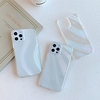 Telefon Hülle Handyhüllen Für Apple Rückseite iPhone 12 Pro Max 11 SE 2020 X XR XS Max 8 7 6 Stoßresistent Staubdicht Linien / Wellen TPU Lightinthebox