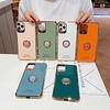 Telefon Hülle Handyhüllen Für Apple Rückseite iPhone 12 Pro Max 11 SE 2020 X XR XS Max 8 7 Stoßresistent Beschichtung Inhaber anrufen Solide TPU Lightinthebox