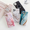 Telefon Hülle Handyhüllen Für Apple Rückseite iPhone 12 Pro Max 11 SE 2020 X XR XS Max 8 7 Stoßresistent Linien / Wellen Geometrische Muster Marmor TPU Lightinthebox