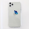Telefon Hülle Handyhüllen Für Apple Rückseite iPhone 12 Pro Max 11 SE 2020 X XR XS Max 8 7 Stoßresistent Transparent Schmetterling Durchsichtig TPU Lightinthebox