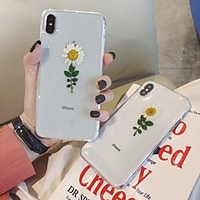 Telefon Hülle Handyhüllen Für Apple Rückseite iPhone 12 Pro Max 11 SE 2020 X XR XS Max 8 7 Transparent Muster Durchsichtig Blume TPU Lightinthebox