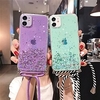 Telefon Hülle Handyhüllen Für Apple Rückseite iPhone 13 iPhone 12 Pro Max 11 SE 2020 X XR XS Max 8 7 iPhone 13 Pro Max iPhone 13 Mini iPhone 13 Pro Glänzender Schein Himmel Glänzender Schein TPU Lightinthebox