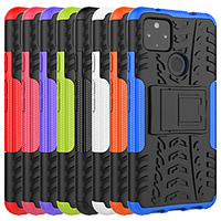 Telefon Hülle Handyhüllen Für Google Rückseite Google Pixel Google Pixel XL Pixel 2 Pixel 2 XL Google Pixel 5 Stoßresistent Volltonfarbe TPU PC Lightinthebox