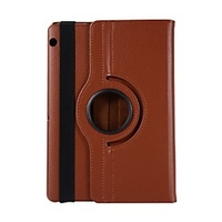 Telefon Hülle Handyhüllen Für Huawei Ganzkörper-Gehäuse Huawei Mediapad T5 10 360° Drehbar Stoßresistent mit Halterung Solide PU-Leder Lightinthebox