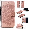 Telefon Hülle Handyhüllen Für Huawei Ganzkörper-Gehäuse Ledertasche Brieftasche Kartenetui Huawei P30 Huawei P30 Pro Huawei P30 Lite P9 lite mini Geldbeutel Kreditkartenfächer mit Halterung Blume Lightinthebox