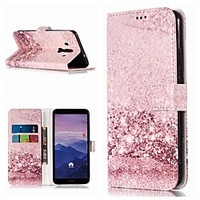 Telefon Hülle Handyhüllen Für Huawei Ganzkörper-Gehäuse Ledertasche Brieftasche Kartenetui Kumpel 10 Kumpel 10 pro Kumpel 10 lite Mate 9 Pro Geldbeutel Kreditkartenfächer mit Halterung Marmor Hart Lightinthebox