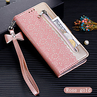 Telefon Hülle Handyhüllen Für Huawei Ganzkörper-Gehäuse Ledertasche Brieftasche Kartenetui P smart 2017 Huawei P Smart 2019 Ehre 10 Lite Huawei Y7 2019 Huawei Y6 (2019) neu 5 Geldbeutel Lightinthebox