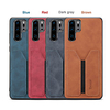 Telefon Hülle Handyhüllen Für Huawei Rückseite Ledertasche Brieftasche Kartenetui Huawei P30 Huawei P30 Pro Huawei P30 Lite Geldbeutel Kreditkartenfächer Ultra dünn Solide PU-Leder TPU Lightinthebox
