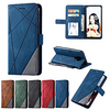 Telefon Hülle Handyhüllen Für Huawei Rückseite Ledertasche Klappetui Huawei P20 lite Huawei P30 Huawei P30 Lite Kumpel 30 Lite Viel Spaß mit 7S 2019 Stoßresistent Flipbare Hülle Linien / Wellen Lightinthebox