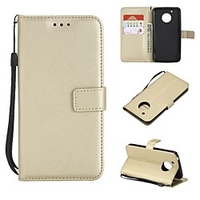 Telefon Hülle Handyhüllen Für Motorola Ganzkörper-Gehäuse Ledertasche Brieftasche Kartenetui Moto G5s Plus Moto G5s Moto G5 plus Moto G5 Moto G4 spielen MOTO G4 Moto G2 Geldbeutel Kreditkartenfächer Lightinthebox