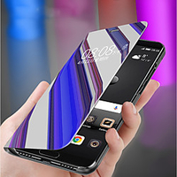 Telefon Hülle Handyhüllen Für Samsung Galaxy Ganzkörper-Gehäuse Brieftasche Kartenetui J8 (2018) J7 J6 Mehr J4 J3 Geldbeutel Kreditkartenfächer Volltonfarbe Hart PC Lightinthebox