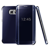Telefon Hülle Handyhüllen Für Samsung Galaxy Ganzkörper-Gehäuse Klappetui S9 S9 Plus S8 Plus S8 S7 Kante S7 S6 Kante plus S6 Kante S6 S10 Beschichtung Spiegel Flipbare Hülle Volltonfarbe Hart PC Lightinthebox