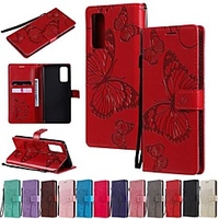 Telefon Hülle Handyhüllen Für Samsung Galaxy Ganzkörper-Gehäuse Ledertasche Brieftasche Kartenetui S20 Plus S20 Ultra S20 S20 FE 5G Note 20 Ultra A91 / M80S Galaxy A81 / M60S Galaxy A11 Galaxy A41 Lightinthebox