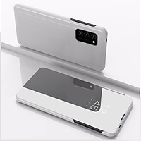 Telefon Hülle Handyhüllen Für Samsung Galaxy Ganzkörper-Gehäuse Ledertasche Klappetui S20 Plus S20 Ultra S20 S9 Plus S8 Plus S8 S7 Kante S7 A9 Stern A91 / M80S Stoßresistent Spiegel Flipbare Hülle Lightinthebox