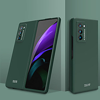 Telefon Hülle Handyhüllen Für Samsung Galaxy Ganzkörper-Gehäuse Z Fold 2 Stoßresistent Ultra dünn Volltonfarbe TPU Lightinthebox