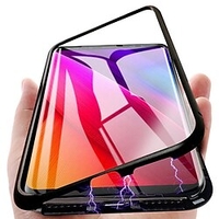 Telefon Hülle Handyhüllen Für Samsung Galaxy Rückseite Galaxy Note9 Galaxy Note8 Magnetisch Beidseitig Durchsichtig Metall Lightinthebox
