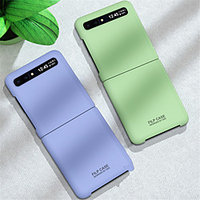 Telefon Hülle Handyhüllen Für Samsung Galaxy Rückseite Klappetui Z Flip Flipbare Hülle Mattiert Einfarbig PC Lightinthebox