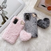 Telefon Hülle Handyhüllen Für Samsung Galaxy Rückseite S20 S20 Plus S20 ultra S20 FE 5G S9 S9 Plus Anmerkung 9 Anmerkung 8 Note 20 Ultra A51 Stoßresistent Herz Plüsch TPU Plüsch Lightinthebox