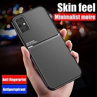 Telefon Hülle Handyhüllen Für Samsung Galaxy Rückseite S22 S21 S20 Plus Ultra-FE A72 A52 A42 S10 S10 Plus Note 10 A21s Note 20 Ultra dünn Einfarbig TPU Metall Lightinthebox