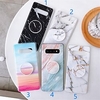 Telefon Hülle Handyhüllen Für Samsung Galaxy Rückseite S9 S9 Plus S8 Plus S8 S7 Kante S7 A6 (2018) A6 (2018) Anmerkung 9 Anmerkung 8 mit Halterung Muster Marmor TPU Lightinthebox
