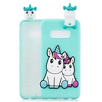 Telefon Hülle Handyhüllen Für Samsung Galaxy Rückseite S9 S9 Plus S8 Plus S8 S7 Kante S7 S6 Kante S6 S10 S10 Muster Karikatur Einhorn Weich TPU Lightinthebox