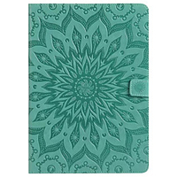 Telefon Hülle Handyhüllen Für Samsung Galaxy Tab A 8.0 Tab A 9.7 Ganzkörper-Gehäuse Tab E 9.6 Tab A 7.0 Tab A 10.1 (2016) Geldbeutel Kreditkartenfächer mit Halterung Mandala Hart PU-Leder Lightinthebox
