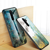 Telefon Hülle Handyhüllen Für Xiaomi Rückseite Silikon Silikonhülle Redmi Note 8 Redmi Note 8 Pro Stoßresistent Marmor TPU Silikon Gehärtetes Glas Lightinthebox