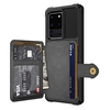 telefonhülle für samsung galaxy rückseitige abdeckung leder s22 s21 s20 plus ultra s10 s9 plus note20 ultra note10 pro brieftasche kartenhalter stoßfest einfarbiges pu-leder pc Lightinthebox