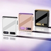 telefonhülle für samsung galaxy rückseitige abdeckung z flip/ z flip 2/ z flip3 stoßfest flip einfarbig pc Lightinthebox