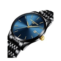 ultradünne herren armbanduhren luxus quarz edelstahl uhren wasserdicht kalender original herren analog luxus minimalistisch klassisch chronograph groß Lightinthebox