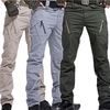 wasserabweisende Wander-Cargohose für Herren Arbeitshose taktische Hose Ripstop 9 Taschen Militärkampfarmeehose Outdoor schnell trocknend mehrere Taschen Baumwolle leichte Hosenunterteile schwarze Jagd Lightinthebox