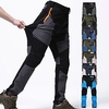 wasserabweisende Wanderhose für Herren Arbeitshose Cargohose Safari Outdoorhose winddicht schnell trocknend Stretch Nylon Spandex 3 Reißverschlusstaschen elastischer Bund schwarz khaki Armeegrün Klettern Lightinthebox