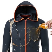 wasserdichte herren wanderjacke angelhemden kapuzenjacke wandern windjacke sommer im freien hydrophob antifouling uv sonnenschutz schnell trocknend leichte jacke top durchgehender reißverschluss Lightinthebox
