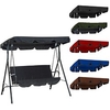 Wasserdichtes Terrassen-Schaukel-Überdachungs-Set,  Schaukel-Überdachungs-Ersatz,  winddichte,  wasserdichte Anti-UV-Oberabdeckung für Terrassen-Schaukel