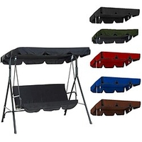 Wasserdichtes Terrassen-Schaukel-Überdachungs-Set,  Schaukel-Überdachungs-Ersatz,  winddichte,  wasserdichte Anti-UV-Oberabdeckung für Terrassen-Schaukel