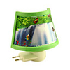 Wasserfall von einem halben LED Night Light (110V-240V) Umgeben