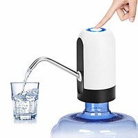 Wasserflasche Pumpe USB-Aufladung automatische Trinkwasserpumpe tragbare elektrische Wasserspender Wasserflasche Pumpvorrichtung Lightinthebox