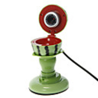 Wassermelone geprägt Desktop 8-Megapixel-Webcam mit Mikrofon