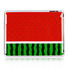 Wassermelone Muster Kunststoff zurück Fall für iPad 2/3/4