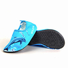 Wassersocken Print Polyester Rasche Trocknung Rutschfest Barfuß Yoga Schwimmen Surfen Schnorcheln Wassersport Aqua Sports - für Kinder Lightinthebox
