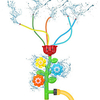 Wassersprinkler für Kinder Wasserspielzeug Spritzblumenspray Spielzeug zum Spaß Sommer Rasen Hinterhof Spiele außerhalb Outdoor-Spielzeug Mädchen Jungen Kindergarten Kinder im Vorschulalter Geschenk Lightinthebox