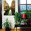 Wasserstadt Venedig Landschaft Gerahmte Leinwanddruck