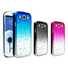 Wassertropfen Farbverlauf Transparent PC Hard Case für Samsung Galaxy S3 i9300