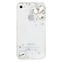 Wassertropfen Kristall Transparent Case für iPhone 4/4S
