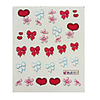 Wasserzeichen Nail Sticker,  Tattoo Sticker,  Nail Art Sticker (4 Stück)