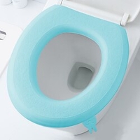 Waterpoof weicher WC-Sitzbezug Badezimmer waschbar,  engstes Werkzeugkissen,  O-Form,  U-Form,  WC-Sitz,  Bidet,  WC-Abdeckung,  Zubehör